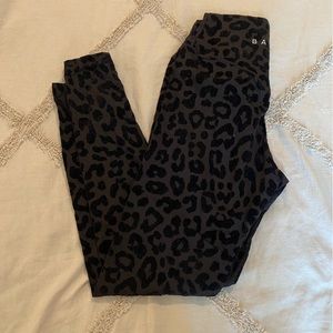 Balance Athletica Cheetah Black Velvet Leggings
